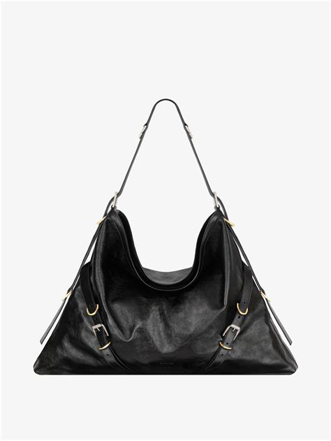 givenchy voyou large|Large Voyou bag in nubuck .